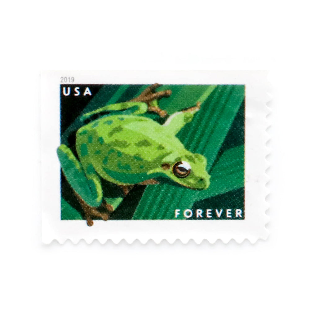 2019 US Frogs Forever Stamps