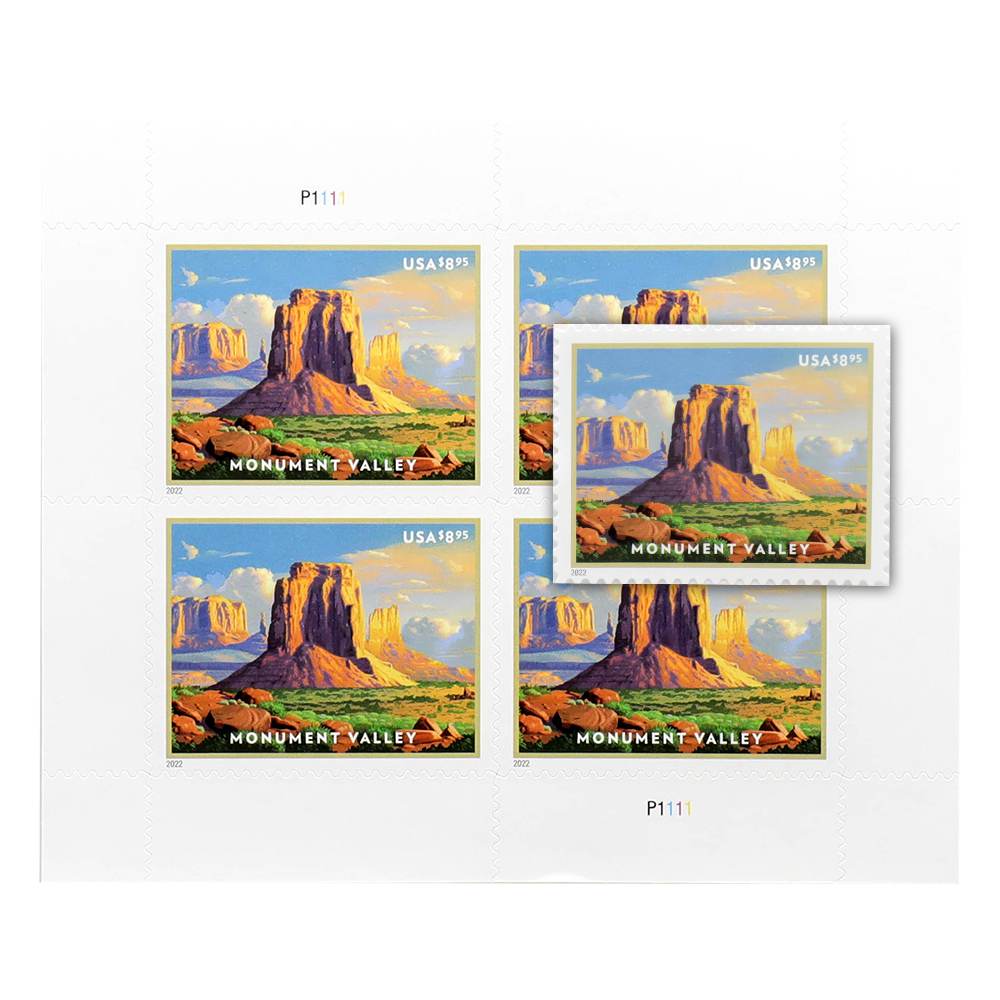 2022 US STAMPS Monument Valley Priority Mail ¨C American Landmarks Series