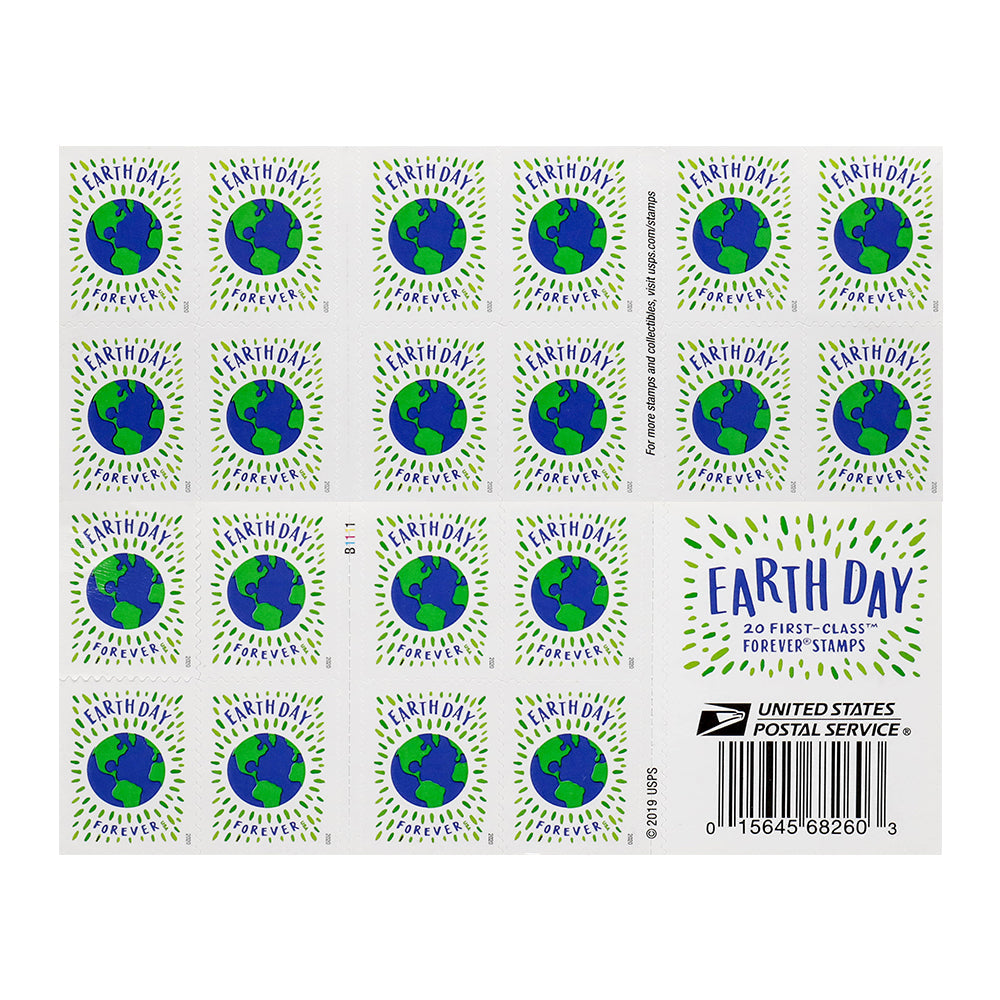 2020 US Earth Day Forever Stamps
