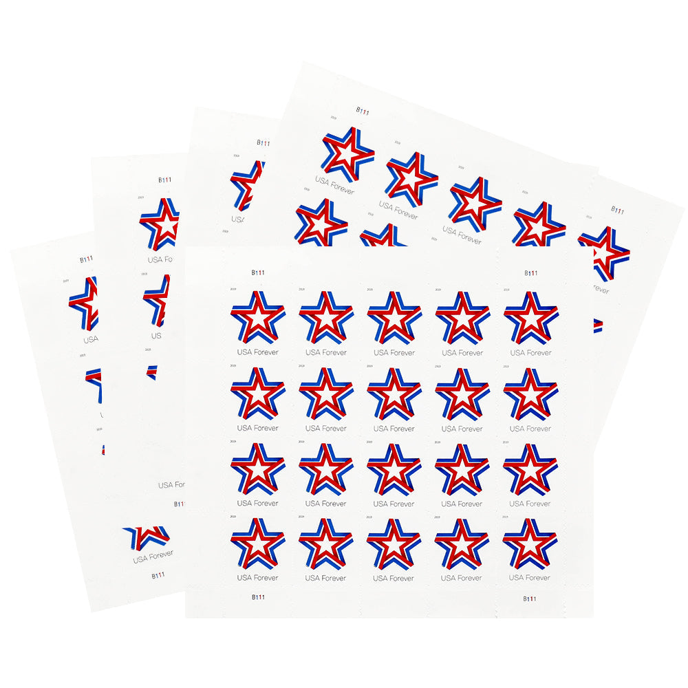 2019 USA Star Ribbon Forever Stamps
