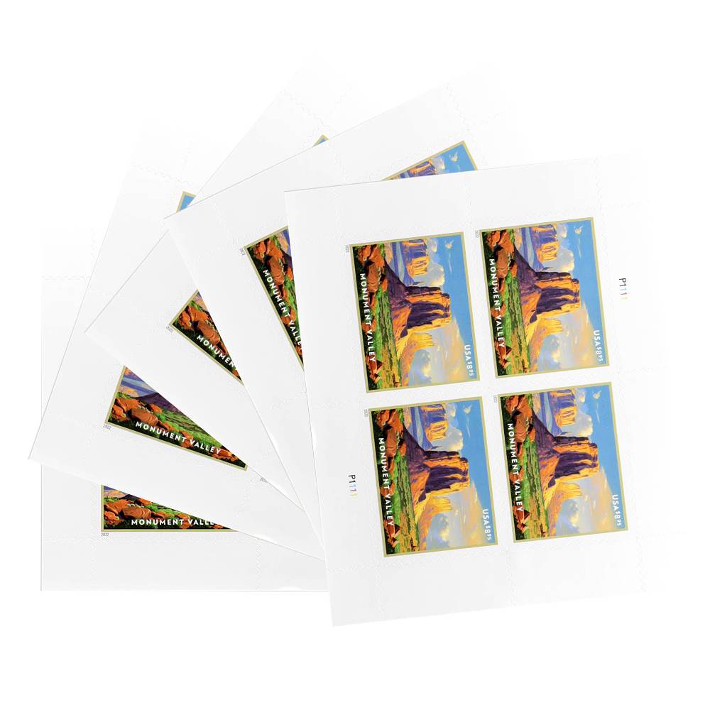 2022 US STAMPS Monument Valley Priority Mail ¨C American Landmarks Series