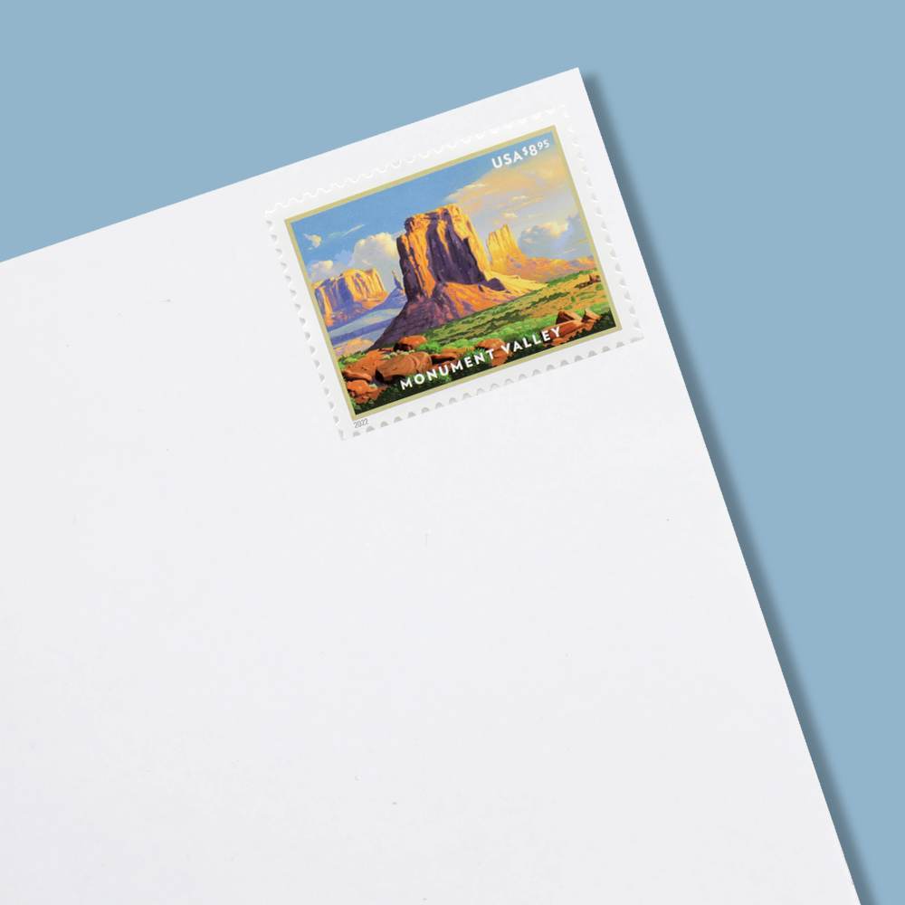 2022 US STAMPS Monument Valley Priority Mail ¨C American Landmarks Series