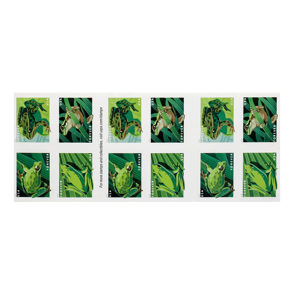 2019 US Frogs Forever Stamps