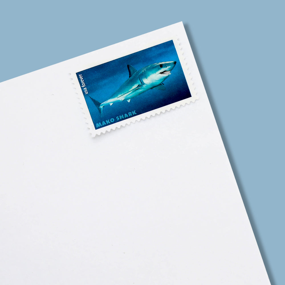 2017 U.S. Postal Issue Sharks Forever Stamps